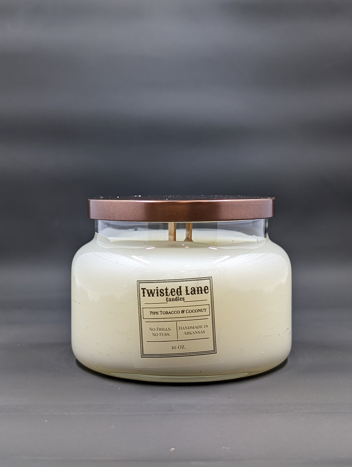Pipe Tobacco and Coconut Candle
